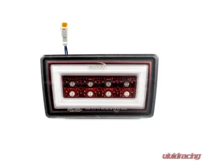 SMY Performance F1 V3 Hyperflash Red Rear Brake Light w/ DRL White Light Bar Subaru WRX 2022+ - SMY-F1V3-RDWH-VB