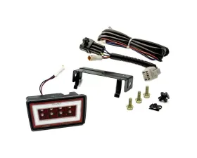 SMY Performance F1 V3 Hyperflash Red Rear Brake Light w/ DRL White Light Bar Subaru WRX 2022+