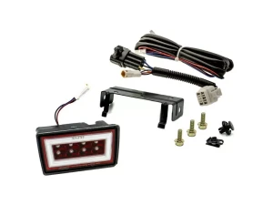 SMY Performance F1 V3 Hyperflash Red Rear Brake Light w/ DRL White Light Bar Subaru WRX 2022+ - SMY-F1V3-RDWH-VB - Image 5