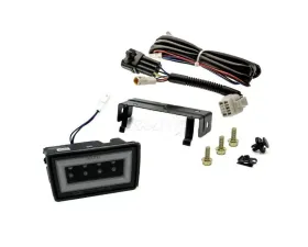 SMY F1 V3 Hyper-Flash Rear Brake Light (RBL) Double Smoked w/ DRL White Light Bar Subaru WRX 2022-2024