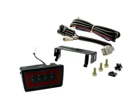 SMY Performance F1 V3 Hyperflash Smoked Rear Brake Light w/ DRL Red Light Bar Subaru WRX 2022+