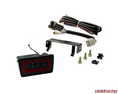 SMY Performance F1 V3 Hyperflash Smoked Rear Brake Light w/ DRL Red Light Bar Subaru WRX 2022+ - SMY-F1V3-SMRD-VB