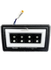 SMY Performance F1 V3 Hyperflash Smoked Rear Brake Light w/ DRL White Light Bar Subaru WRX 2022+                                     - SMY-F1V3-SMWH-VB - Image 2