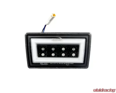 SMY Performance F1 V3 Hyperflash Smoked Rear Brake Light w/ DRL White Light Bar Subaru WRX 2022+ - SMY-F1V3-SMWH-VB