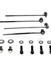 SMY Performance Center Floor Power Brace Kit Wrinkle Black Subaru WRX | STI 2008-2021                                     - SMY-SUSBK-MIDDLE - Image 3