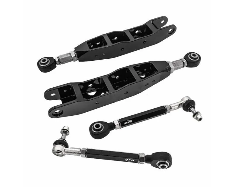 SMY Performance Pillow Ball CNC Aluminum Adjustable Rear Control Arm & Toe Kit Subaru 2018+ - SMY-SUS-CTK-CNC