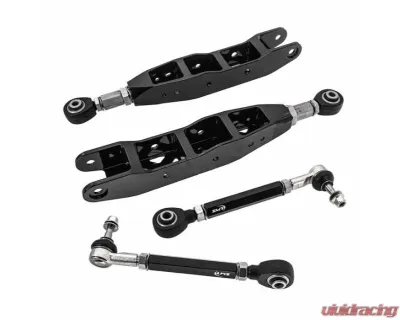 SMY Performance Pillow Ball CNC Aluminum Adjustable Rear Control Arm & Toe Kit Subaru 2018+ - SMY-SUS-CTK-CNC