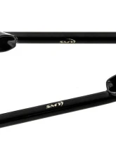 SMY Performance Black Rear Member Side Power Brace Subaru WRX | STI 2008-2021                                     - SMY-SUS-RPB-BK - Image 2