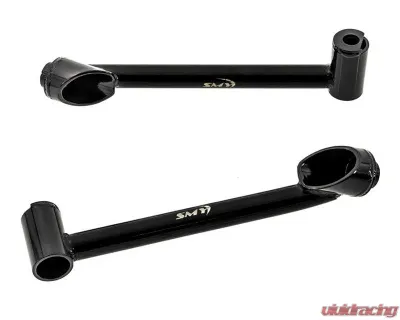 SMY Performance Black Rear Member Side Power Brace Subaru WRX | STI 2008-2021 - SMY-SUS-RPB-BK