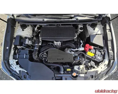 SMY Performance Black Polyurethane Strut Tower Covers Subaru WRX 2022-2024 - SMY-SCAP-BK