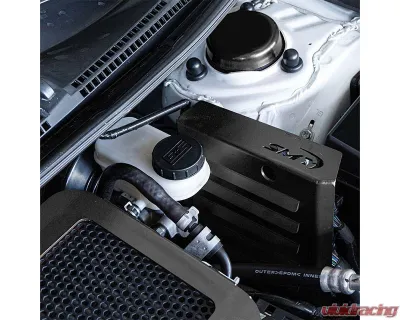 SMY Performance Black Polyurethane Strut Tower Covers Subaru WRX 2022-2024 - SMY-SCAP-BK