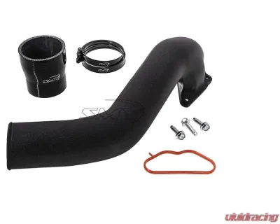 SMY Performance Godzilla Cast Aluminum Top Mount Black Intercooler Pipe Subaru 2019-2025 - SMY-GDZ-VBAL-BK