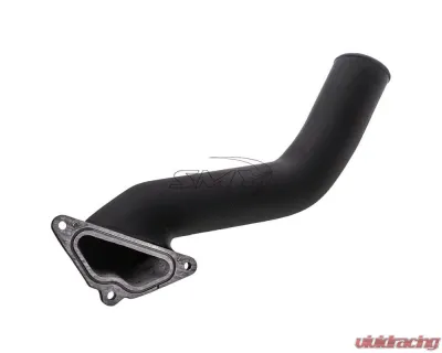 SMY Performance Godzilla Cast Aluminum Top Mount Black Intercooler Pipe Subaru 2019-2025 - SMY-GDZ-VBAL-BK