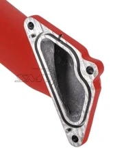 SMY Performance Godzilla Cast Aluminum Top Mount Red Intercooler Pipe Subaru 2019-2025                                     - SMY-GDZ-VBAL-RD - Image 4