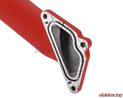 SMY Performance Godzilla Cast Aluminum Top Mount Red Intercooler Pipe Subaru 2019-2025 - SMY-GDZ-VBAL-RD