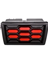 SMY Performance Honeycomb Rear 4th Brake Light - Red Subaru WRX | STI 2015-2021                                     - SMY-HC-VARD - Image 2