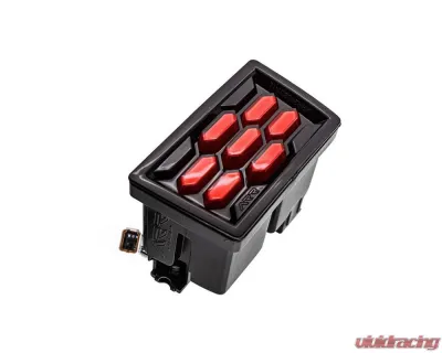 SMY Performance Honeycomb Rear 4th Brake Light - Red Subaru WRX | STI 2015-2021 - SMY-HC-VARD
