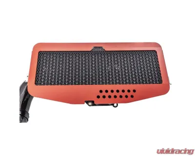 SMY Performance Wrinkle Red Intercooler Protection Cover Subaru 2019-2025 - SMY-INTV2-VBRD