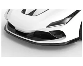 1016 Industries Aero Front Lip Spoiler Carbon Fiber Ferrari F8 Tributo 2020-2021