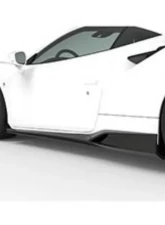 1016 Industries Aero Side Skirts Carbon Fiber for Ferrari F8 Tributo 2020-2021                                     - 1016.F8.02 - Image 2