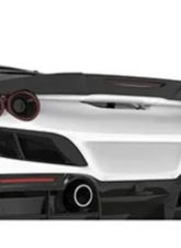 1016 Industries Aero Rear Trunk Spoiler Carbon Fiber Ferrari F8 Tributo 2020-2021                                     - 1016.F8.03 - Image 2