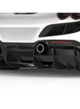 1016 Industries Aero Rear Diffuser Set Carbon Fiber for Ferrari F8 Tributo 2020-2021                                     - 1016.F8.04 - Image 2