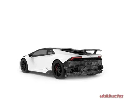 1016 Industries Forged Carbon Renato V2 Rear Wing Lamborghini Huracan Evo 2019-2021 - 1016.631.13