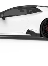 1016 Industries Carbon Fiber Side Skirts for Lamborghini Huracan EVO AWD 2019-2021                                     - 1016.630.02 - Image 5