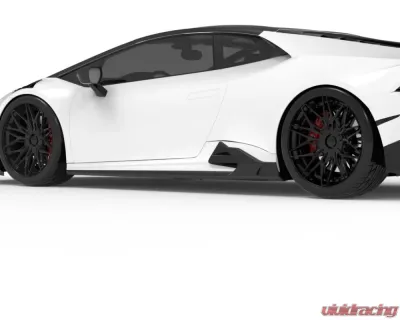 1016 Industries Carbon Fiber Side Skirts for Lamborghini Huracan EVO AWD 2019-2021 - 1016.630.02
