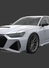 1016 Industries Carbon Fiber Hood Cap Audi RS6 Avant C8 2019-2025                                     - 1016.060.04 - Image 2