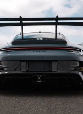 1016 Industries Carbon Fiber Diffuser w/ Uprights Porsche 992 GT3 RS 2022+                                     - 1016.992.3RS.02 - Image 3