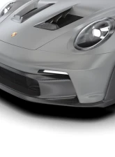 1016 Industries Carbon Fiber Front Lip Spoiler w/ Uprights Porsche 992 GT3 RS 2022+                                     - 1016.992.3RS.03 - Image 2