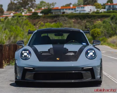 1016 Industries Carbon Fiber Front Lip Spoiler w/ Uprights Porsche 992 GT3 RS 2022+ - 1016.992.3RS.03