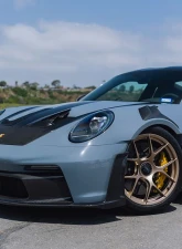 1016 Industries Carbon Fiber Front Bumper Insert Porsche 992 GT3 RS 2022+                                     - 1016.992.3RS.04 - Image 3