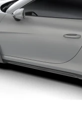 1016 Industries Carbon Fiber Side Skirts with Uprights for Porsche 992 GT3 RS 2022-2024                                     - 1016.992.3RS.05 - Image 2