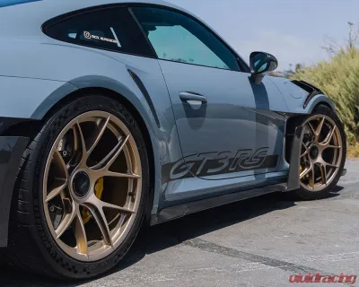 1016 Industries Carbon Fiber Side Skirts with Uprights for Porsche 992 GT3 RS 2022-2024 - 1016.992.3RS.05