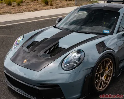 1016 Industries Carbon Fiber Hood Louvers for Porsche 992 GT3 RS 2022-2024 - 1016.992.3RS.10