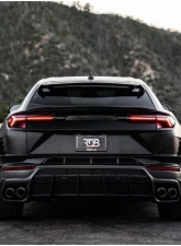 1016 Industries Carbon Fiber Rear Bumper Inserts Lamborghini Urus Performante 2023+                                     - 1016.940.14 - Image 3