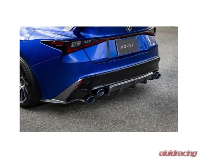 Novel Racing Carbon Fiber Rear Under Spoiler - NOV-IS500-007