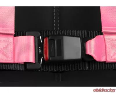 Braum Racing 4 Point 2" Racing Harness Pink - BRH-PKP4