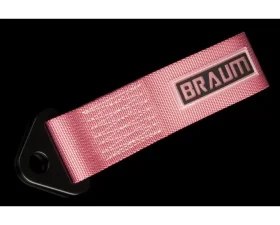 Braum Racing Pink Tow Strap Kit