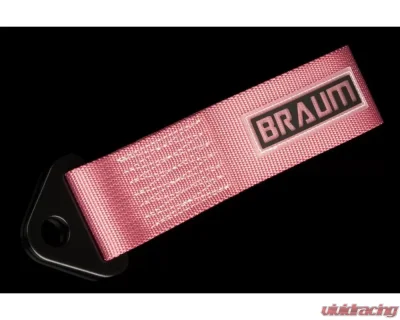 Braum Racing Pink Tow Strap Kit - BRTS-PNK