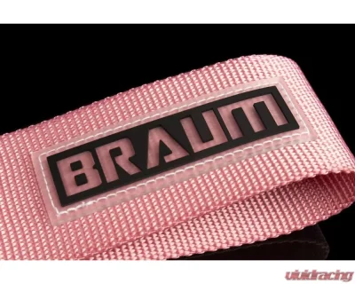 Braum Racing Pink Tow Strap Kit - BRTS-PNK