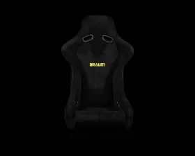 Braum Racing Black Alcantara Falcon-R Series Fixed Back Bucket Carbon Kevlar Composite Seat