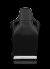Braum Racing Elite-X Series Sport Seats (Pair) - White Diamond w/ Black Trim                                     - BRR1X-WDDBS - Image 3