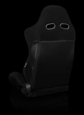 Braum Racing Advan Series Sport Seats (Pair) - Black Cloth                                     - BRR2-BKBS - Image 3