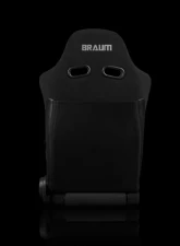 Braum Racing Advan Series Sport Seats (Pair) - Black Jacquard w/ Black Stitching                                     - BRR2-BKGY - Image 3
