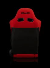Braum Racing Advan Series Sport Seats (Pair) - Red Jacquard w/ Black Stitching                                     - BRR2-RJBS - Image 4