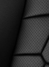 Braum Racing Viper-X Series Sport Seats (Pair) - Black Leatherette Snakeskin Edition                                     - BRR3-KMBK3 - Image 5
