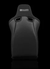 Braum Racing Venom-R Series Fixed Back Bucket Seat (Each) - Black Cloth|Carbon Fiber                                     - BRR7-BKFB - Image 5